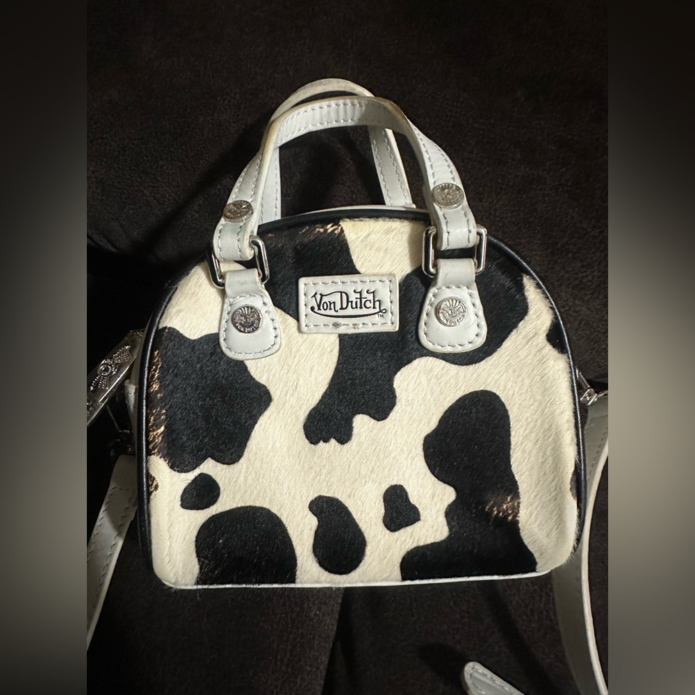 Von Dutch✨🖤🤍 Black and White Mini Bag